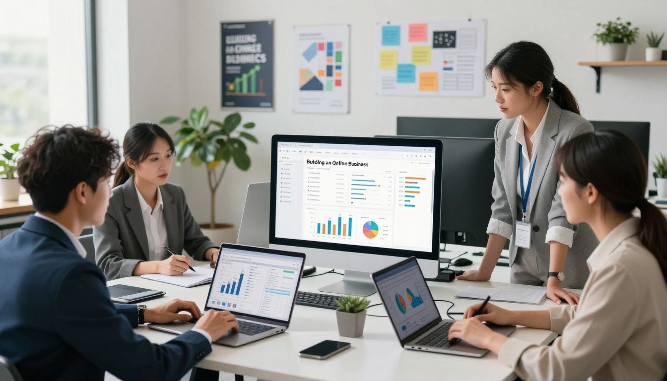 การสร้างธุรกิจออนไลน์: กลยุทธ์สู่ความสำเร็จ